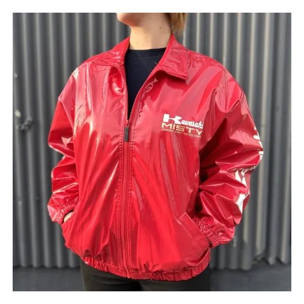 ミスティ MISTY KAWASAKI ブルゾン〈レッド〉 サイズ:L ミスティ MISTY KAWASAKI ブルゾン〈レッド〉 サイズ:L