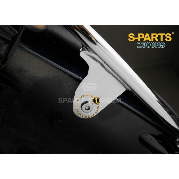 S-PARTS エスパーツ タンデムバーマウント用チタンボルトセット カラー