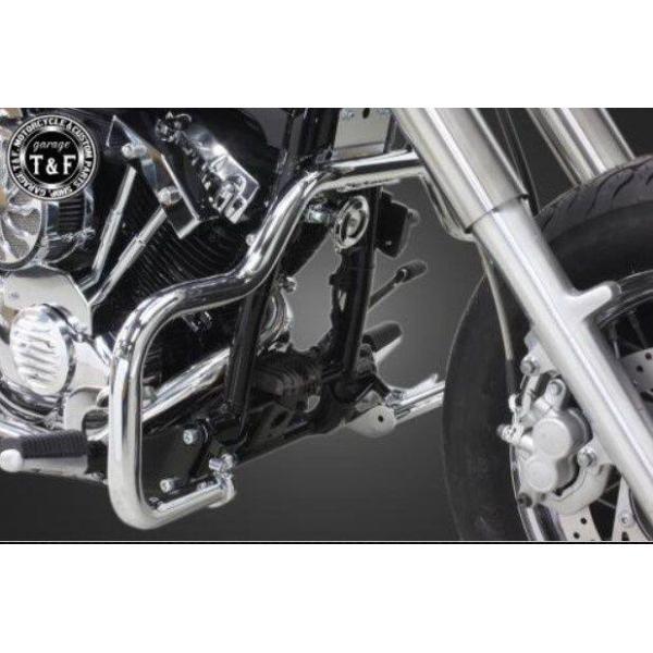 Garage T&F �K���[�W �G���W���K�[�h �J���[�F���b�L�d�グ �h���b�O�X�^�[400�N���V�b�N �h���b�O�X�^�[400�X�^���_�[�h���f�� YAMAHA ���}�n �t���[�� ���i�摜2