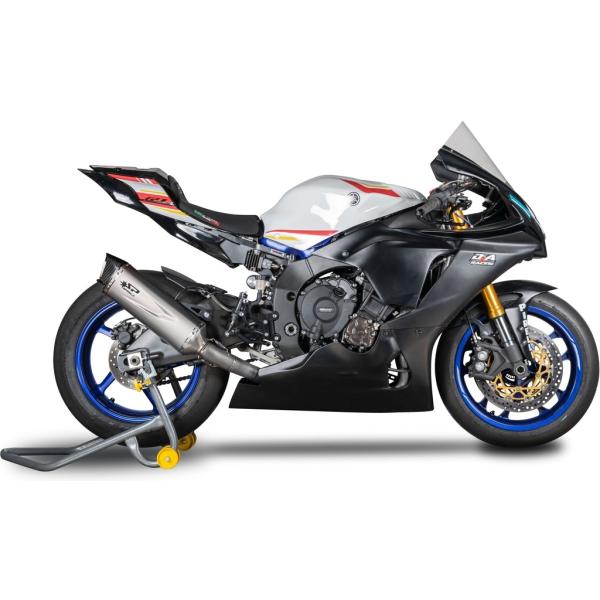 YZF-R1 2015~ セミフルエキゾーストマフラー 未使用品 YZF-R1純正マフラー フルエキ エキゾースト サイレンサー 2CR