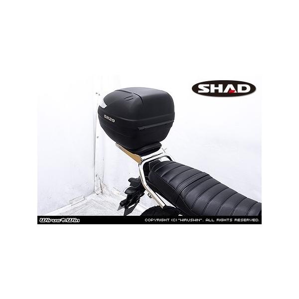 WirusWin（ウイルズウィン） SHAD製リアボックス付きタンデムバー