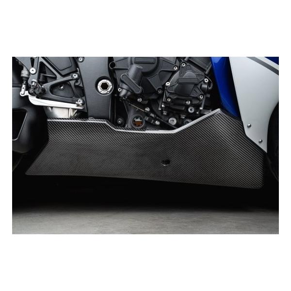 72GARAGE 72ガレージ アンダーカウル 素材：カーボン平織 YZF-R1