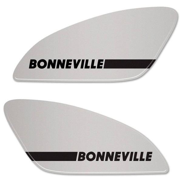 レプリカタンクデカール 81- Wing 金白 ショベル FL FX 3.5 5 LABELBIKE 3Dタンクサイドステッカー BONNEBILE TRIUMPH トライアンフ