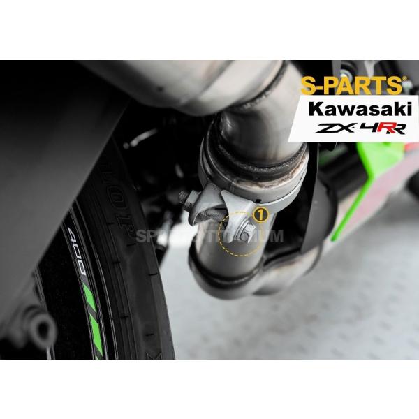 S-PARTS エスパーツ マフラークランプ用チタンボルトセット カラー