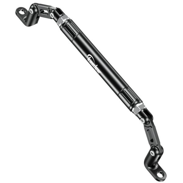 ダブルウィッシュミラーバー Kaedear バイク ミラーマウント クランプバー 長さ調整可能  フィッティング構造 マルチバー バイク用 ミラーバー KDR-HB6