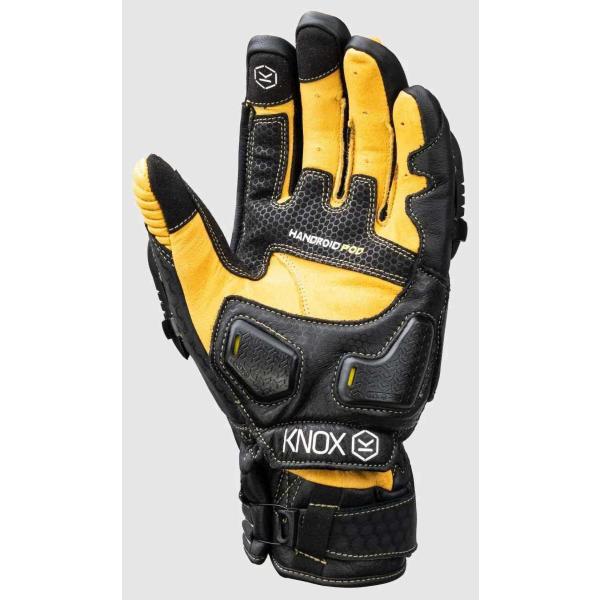 KNOX カンガルーレザー バイクグローブ knox Lサイズ　ハンドロイド KNOX（ノックス） ハンドロイド ポッド マーク5 サイズ：S レザー