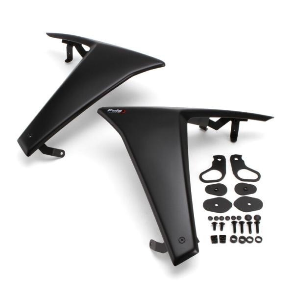 Puig プーチ ZH2用サイドダウンフォースネイキッドスポイラー（左側1個） Puig（プーチ） サイドダウンフォースネイキッドスポイラー (DOWNFORCE