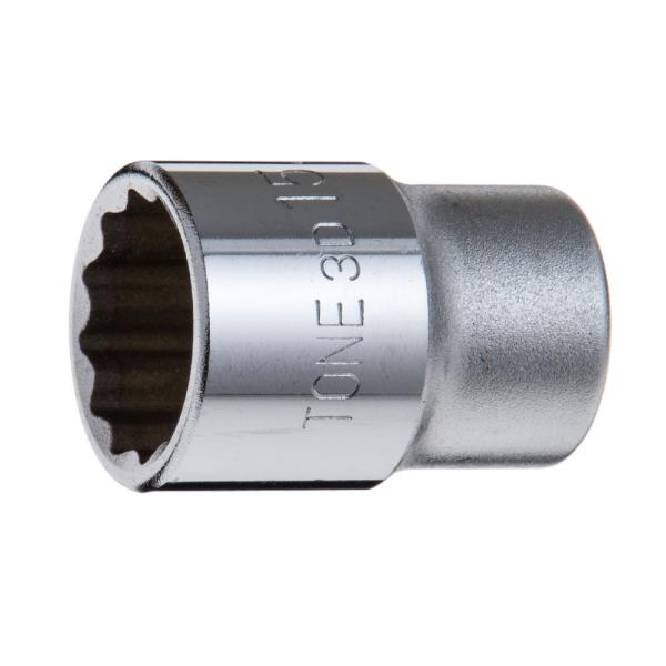 TONE トネ 9.5mm (3/8) ソケット (12角) ミリ（3/8ソケット） ハンドツール
