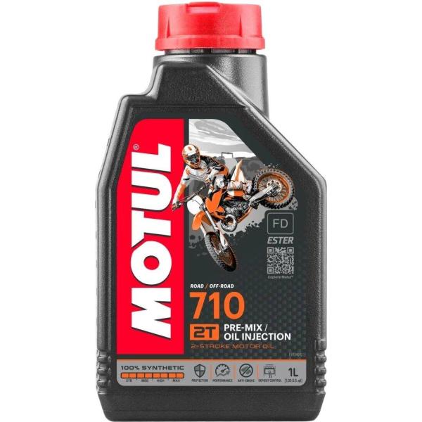 2缶！MOTUL 710 2T 1L 国内正規品　2缶 MOTUL（モチュール） 710 2T 【1L】【2サイクルオイル】 2