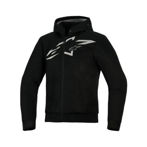 Alpinestars エアフロージャケット メッシュ　黒/グレー アルパインスターズ（alpinestars） CHROME SUPERAIRFLOW HOODIE