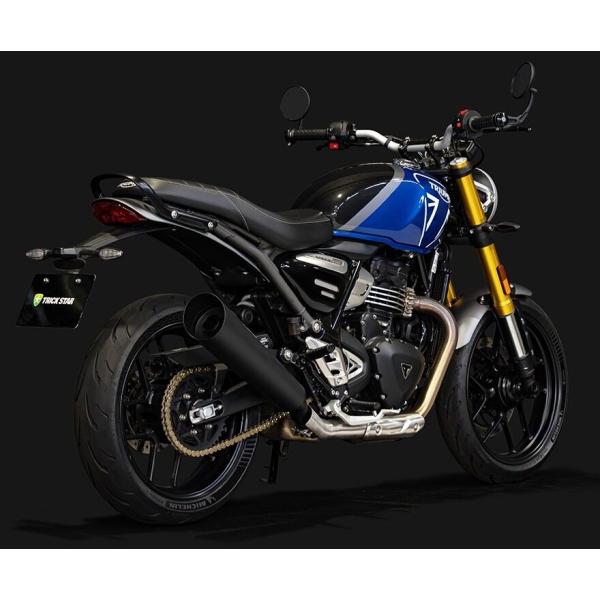 TRICKSTAR トリックスター 政府認証スリップオンマフラー SCRAMBLER400X SPEED400 TRIUMPH トライアンフ スリップオンマフラー マフラー