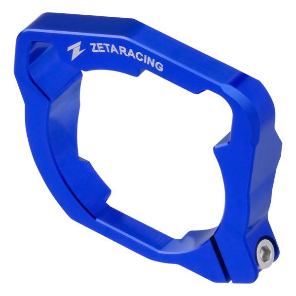 ジータ エキゾーストフランジガード（ブルー） メーカー在庫あり ZETA