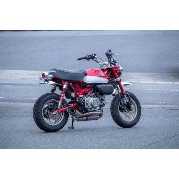 OVER オーヴァー スパイラル フルチタン フルエキゾーストマフラー Monkey125 HONDA ホンダ マフラー
