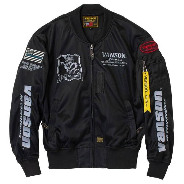 VANSON（バンソン） メッシュMA-1ジャケット サイズ：M メッシュ