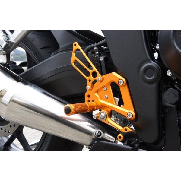 BABYFACE ベビーフェイス パフォーマンスステップキット カラー：ゴールド / タイプ：シフター有 CB1000F HONDA ホンダ バックステップ ステップ 足回り