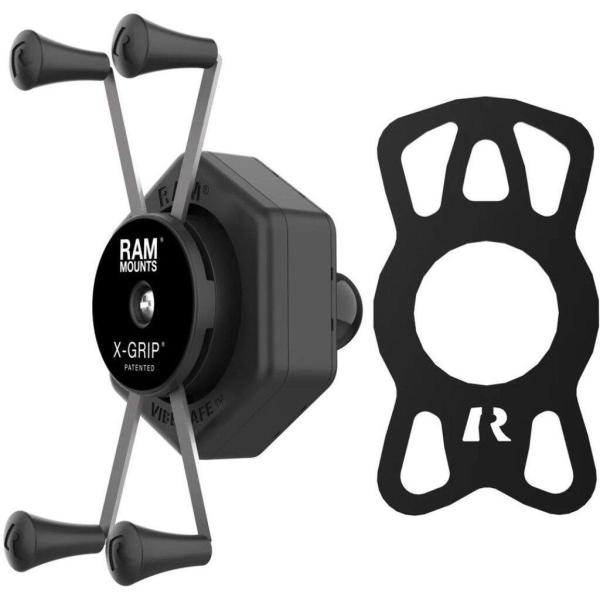 ラムマウント RAM MOUNTS 【セット】Xグリップ スマートフォンホルダー RAM MOUNTS（ラムマウント） 防振Xグリップ(M)スマホホルダー