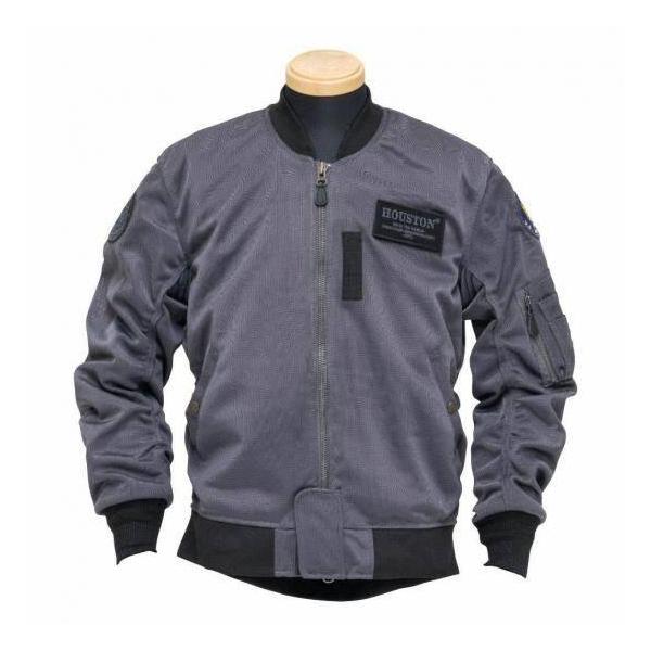 HOUSTON ヒューストン MA-1 MESH M/C ジャケット HOUSTON（ヒューストン） MA-1 MESH M／C JAC サイズ：4XL メッシュ