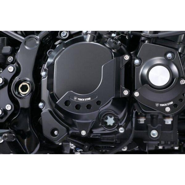 TRICKSTAR �g���b�N�X�^�[ ���[�^�[�A�[�}�[�y�N���b�`�J�o�[�z Z900RS CAFE SE Z900 KAWASAKI �J���T�L �N���b�`�J�o�[ �G���W���p�[�c �G���W�� ���i�摜1