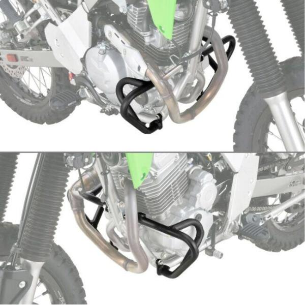 ZETA RACING �W�[�^ ���[�V���O �p�C�v�G���W���K�[�h KLX230 SHERPA S KLX230DF KLX230SM KAWASAKI �J���T�L �G���W���K�[�h �t���[�� ���i�摜3