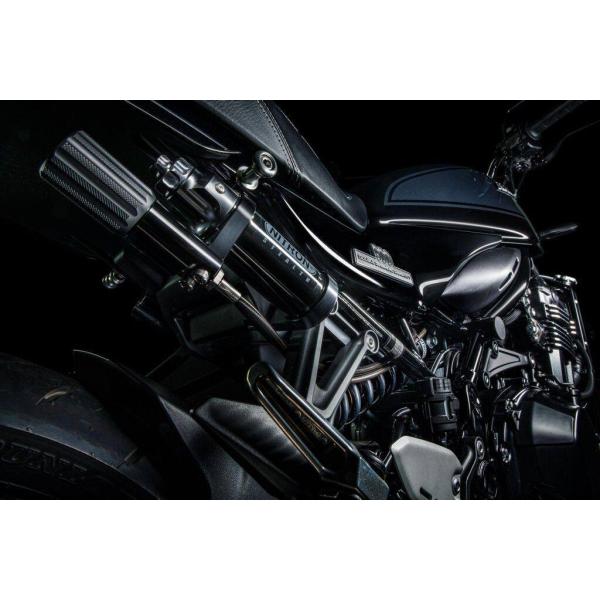 NITRON ナイトロン リアサスペンションモノショック STEALTH R1 シリーズ ローダウンモデル スプリングカラー：チタニウムブラック Z900RS CAFE サスペンション