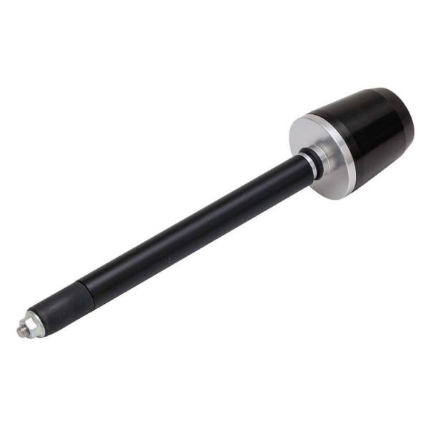 EFFEX エフェックス ハンドルバーウェイト VIBEX GT アルミ カラー：ブラック／シルバー アルミハンドル用(内径14mm) バーエンド ハンドル