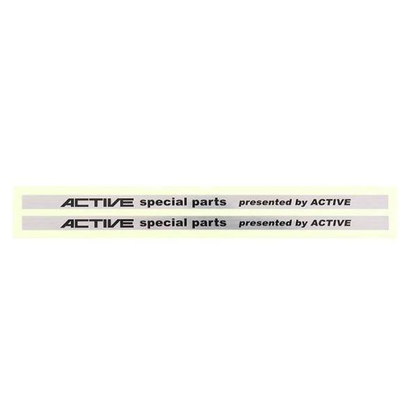 ACTIVE アクティブ 限定復刻・サブフレーム用ステッカー ステッカー・デカール 外装