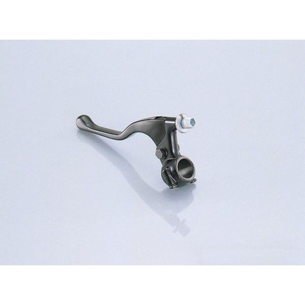 他サイト： KITACO キタコ Lショートレバー＆ホルダーセット(ブラック／ミラーホルダー無) （Φ22.2） クラッチレバー ハンドル周辺パーツ ハンドルの商品画像