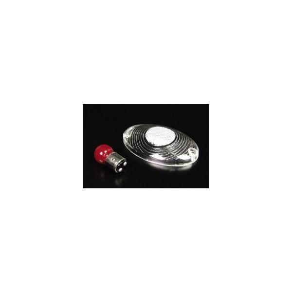 SP武川 SPタケガワ キャッツアイテールランプ(09-03-0890)用クリアレンズ(12V18W／5Wバルブ付) テールランプレンズ 灯火類 電装系