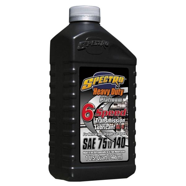 スペクトロ HDプラチナム 6速トランスミッション75w140 4本セット SPECTRO スペクトロ HD プラチナム 6スピードトランスミッション