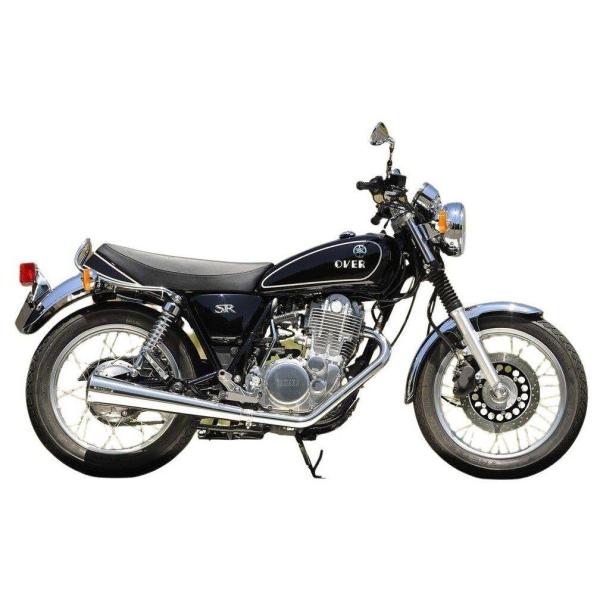 SR400 OVER SSメガホンマフラー OVER RACING（オーバーレーシング） OVER オーヴァー SSメガホン
