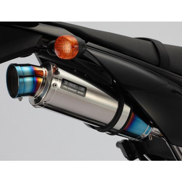 H*n様 Dトラッカー125 BEAMS R-EVO スリップオンマフラー BEAMS ビームス R-EVO スリップオンマフラー サイレンサー：チタン D