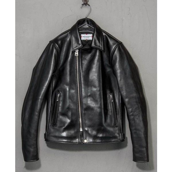 kae bonny ecoレザージャケット カドヤ（KADOYA） BONNY-0 [MERIDEN] ダブル サイズ：L レザー