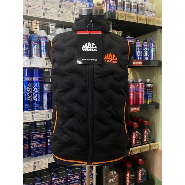 マックツール/MACTOOL'S/シームレスストレッチベスト/ダウン