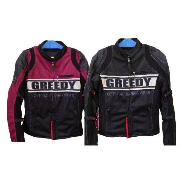 新品　グリーディー　ライディングジャケット　Lサイズ　メッシュジャケット GREEDY グリーディー 全2色 GNS-053 メッシュジャケット