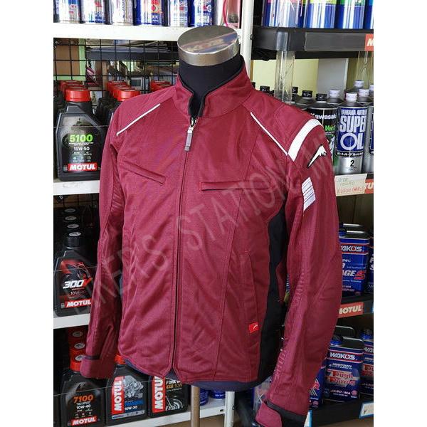 当店在庫あり！ 2026年 NEWモデル KUSHITANI クシタニ K2456 フルメッシュジャケット ダークレッド メッシュジャケット 夏ジャケット