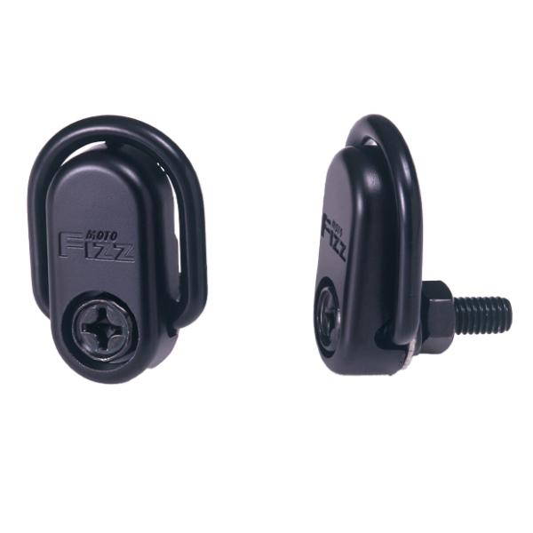 TANAX タナックス Moto Fizz モトフィズ カーゴフック 2個セット MF-4533 ブラック 6mmネジを利用して取付けができる便利で確実な荷掛けフック