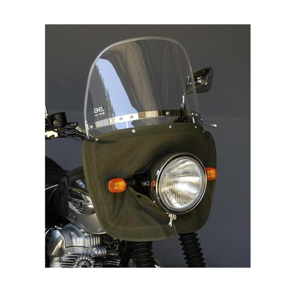 旭風防 ウインドシールド No99 ミニ W650 ハンドル径25.4mm 風防