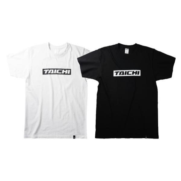 TAICHI RSタイチ RSU088 ボックスロゴ Tシャツ 全2色 ホワイト ブラック コットン100％