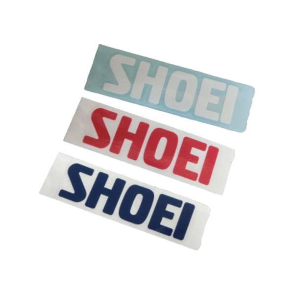 SHOEI ショウエイ 純正 全3色 ナンバー8 NO.8 ワークスステッカー ヘルメットステッカー 1枚 約8cm×2.5cm 抜き文字 ホワイト ブルー レッド