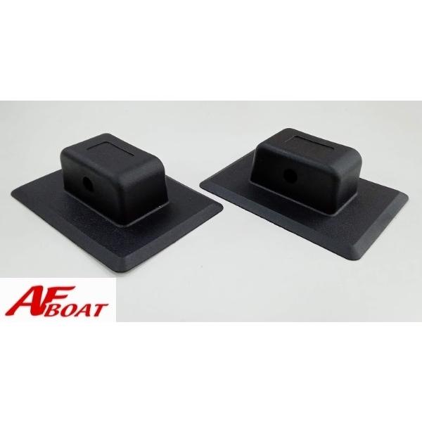 ゴムボート AFロッドホルダーIF＋ステンレスベース 2個