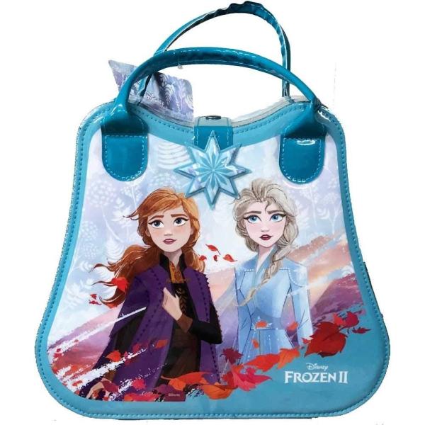 アナと雪の女王2 キッズ用 コスメバッグ メイクアップセット 28点入り