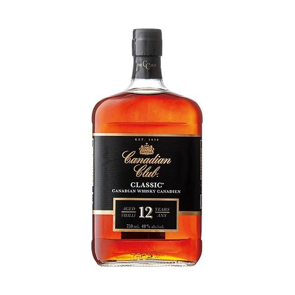 業務店御用達 敬老の日 ギフト ウイスキー カナディアンクラブ スモールバッチ 12年：750ml 洋酒 Whisky (22-2)