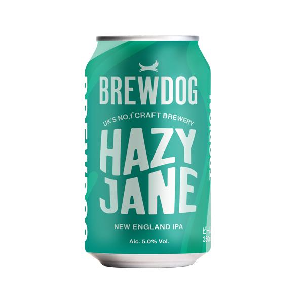 敬老の日 2026 誕生日 ギフト 業務店御用達 ビール ブリュードッグ ヘイジージェーン IPA 缶：350ml×6本 送料区分【a】 スコットランドビール beer(76-4)