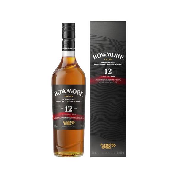 【6本】ボウモア12年 700ml まとめ売り ボウモア 初売り 2026 誕生日 ギフト 業務店御用達 ウイスキー