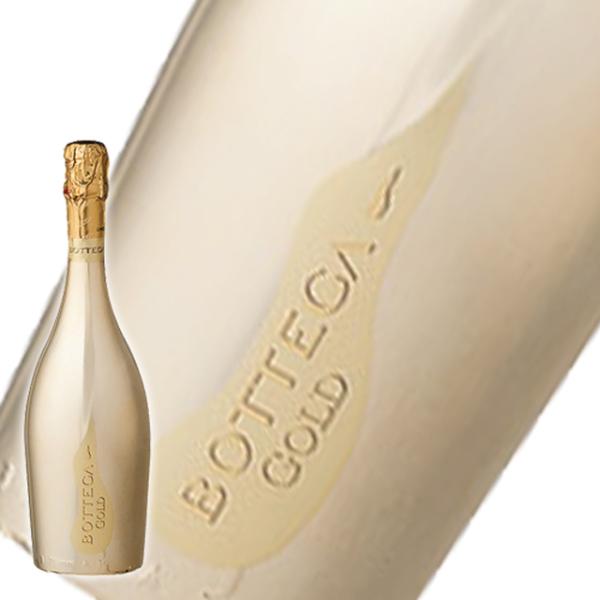 お中元 2026 誕生日 ギフト 業務店御用達 スパークリング ボッテガ スプマンテ ゴールド：750ml ワイン sparkling wine (75-8)