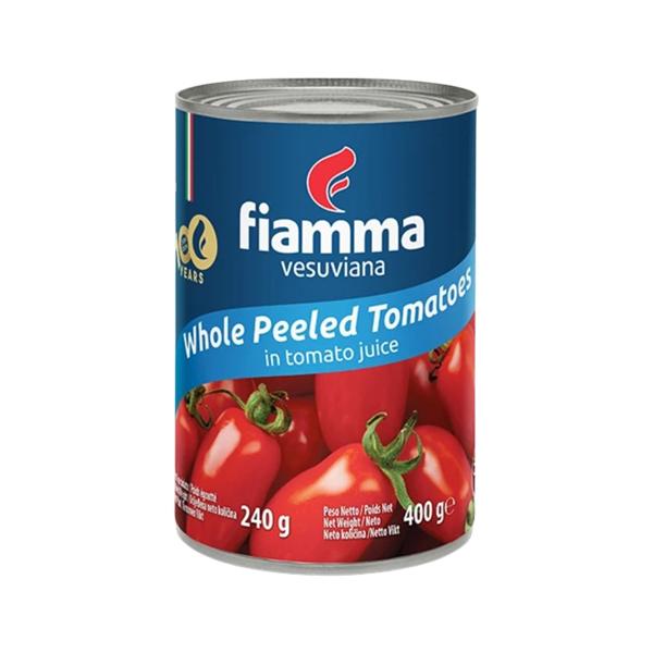 業務用 ギフト 誕生日 プレゼント にも最適！クーポン※水抜き重量は240gになります。イタリア・ナポリ近郊、ヴェスヴィオ火山の肥沃な土地で育った有機トマトを丁寧に湯むきし、トマトジュースに漬け込みました。JAS有機認定を取得したイタリア産...