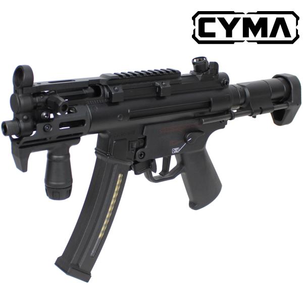 【近日入荷予約】CYMA Enhanced MP5K PDWストック フルメタルETU電動ガン（電子トリガーシステム搭載）