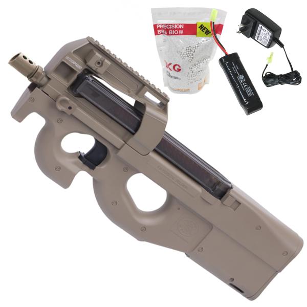 バッテリー＆充電器＆バイオ弾サービス！】CYMA/CYBERGUN FN P90 TR