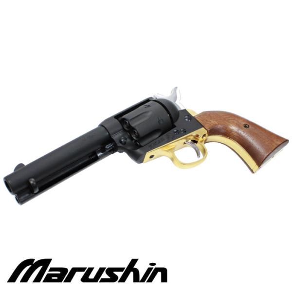 【限定！値下げ品】マルシン SAA 1st Gen.Late シビリアン 6mm/X/HW/BR/木グリ&amp;メッキ