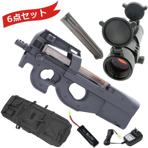 s&t P90 電動ガン【箱あり】 s&t P90 電動ガン【箱あり】 S&T P-90 Tactical 電動ガン BK